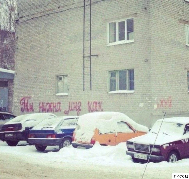 Безумный поток сознания: самые прикольные надписи со всего интернета