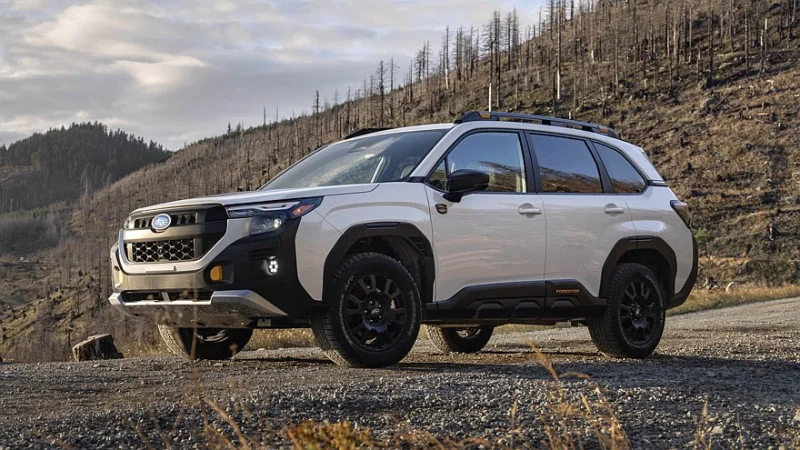 Subaru представит первый гибридный внедорожник Wilderness в 2026 году