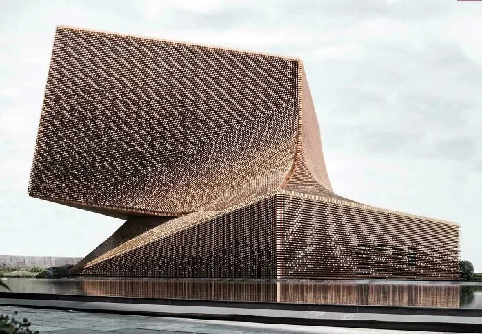 17 Зданий с Безумным Дизайном, Которые Выглядят Как С Другой Планеты