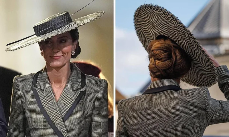 Соломенная шляпка Кейт Миддлтон: как принцесса Уэльская нарушила протокол и очаровала публику