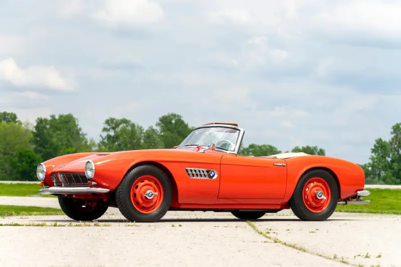 Раритетный родстер BMW 507 1958 года уходит с молотка