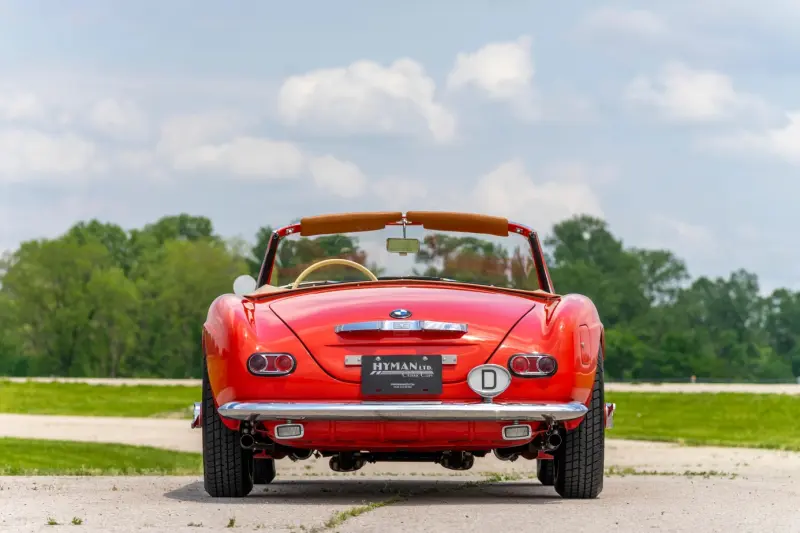 Раритетный родстер BMW 507 1958 года уходит с молотка