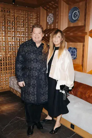 Светская Москва собралась на открытии ресторана Motto Azabu