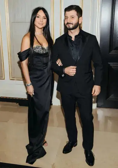 Михаил Галустян впервые вышел в свет с новой возлюбленной Лилией Киосе