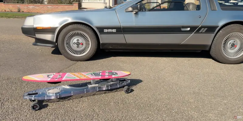 Парящий скейтборд Magboard: шаг к ховерборду из «Назад в будущее» от британского изобретателя