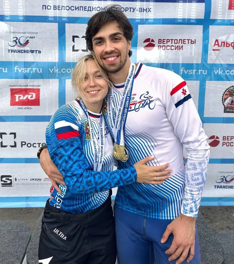 Чемпионка BMX Наталия Суворова ждет первенца от мужа-спортсмена