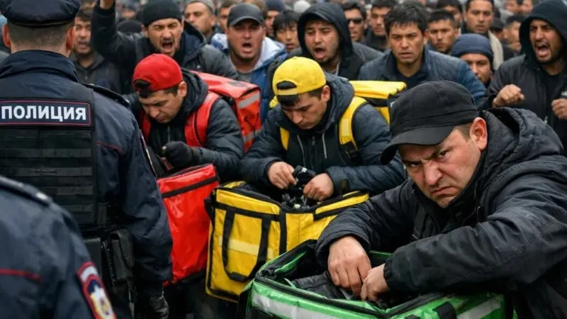 Роботы вместо мигрантов: как в Москве решают проблему с курьерами