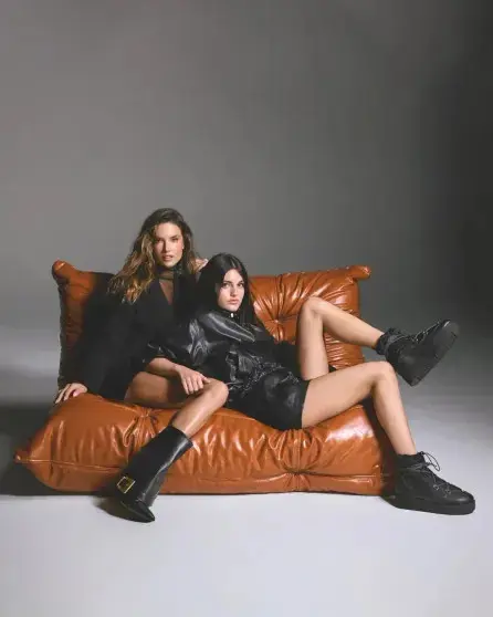 Алессандра Амбросио и её взрослеющая дочь Аня стали лицом новой рекламной кампании