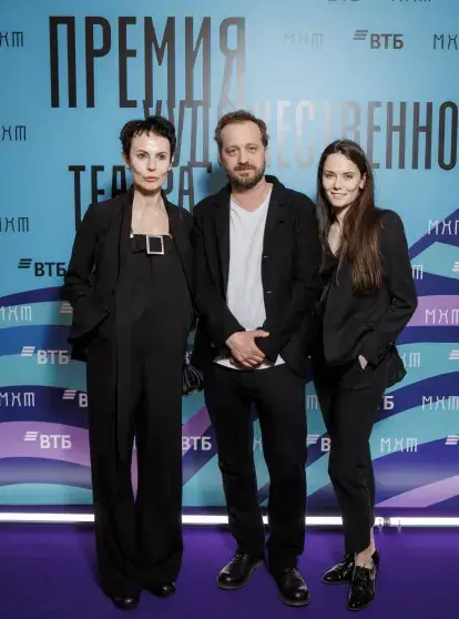 Звёздный состав на вручении Премии Художественного театра