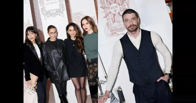 Кристина Потупчик открыла книжный клуб: гости в чёрном и сказочные закуски