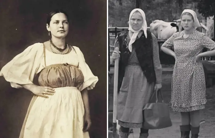 Без трусов: почему русские крестьянки веками обходились без нижнего белья