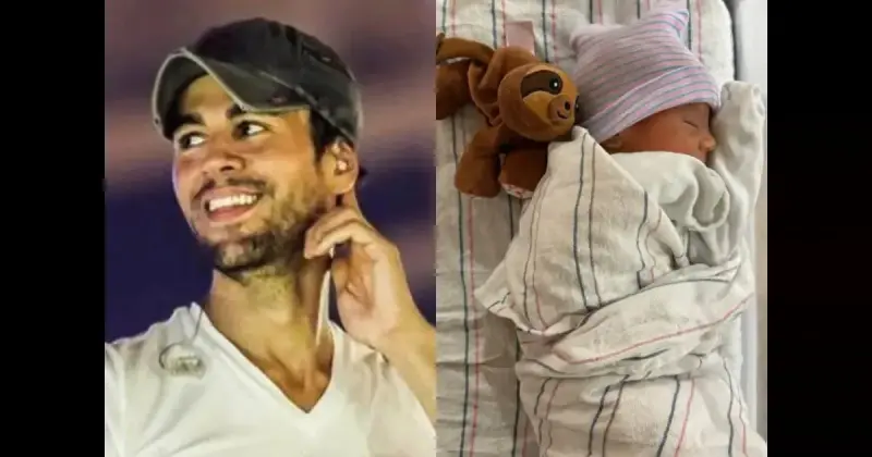 Энрике Иглесиас показал, как его трёхмесячный сын учится ходить