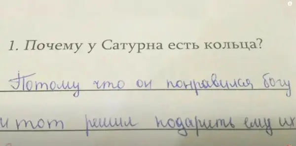 Смешные решения заданий