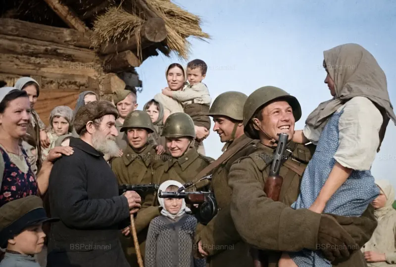 Встреча освободителей в Белоруссии