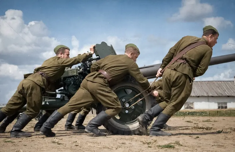 Советские солдаты в Маньчжурии