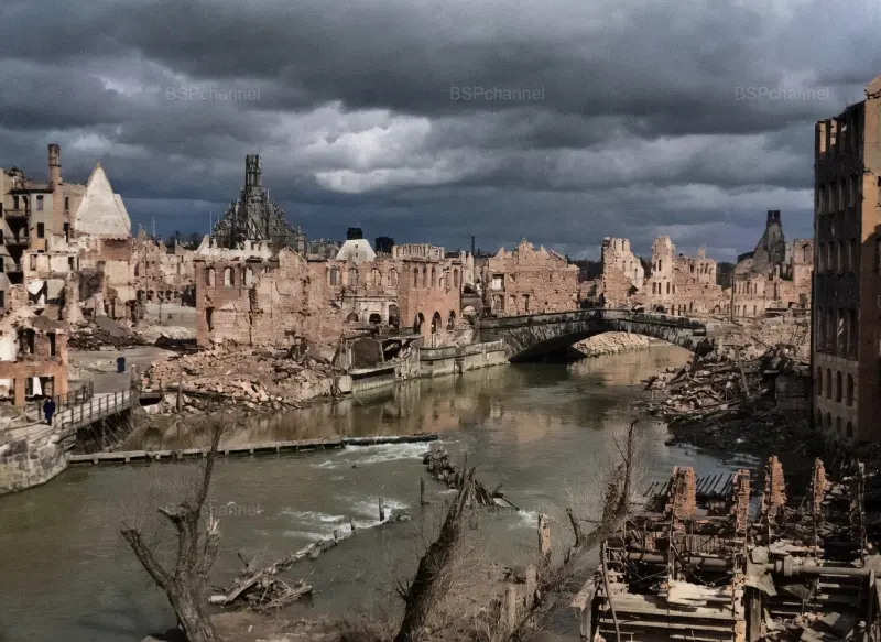 Разрушенный Нюрнберг