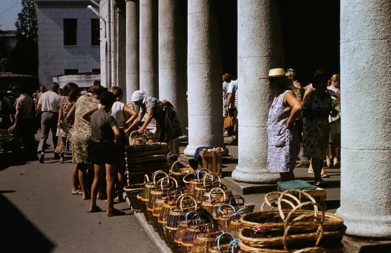 Рынок в Сочи 1974