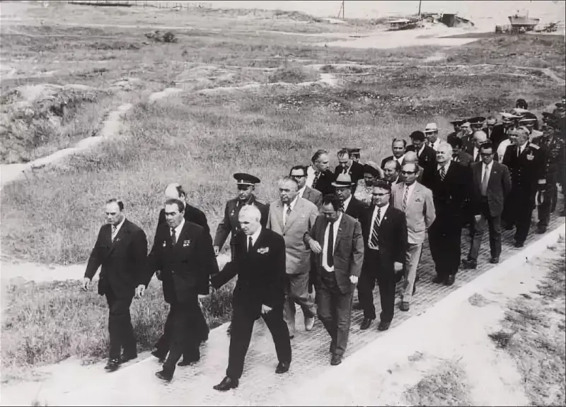 Брежнев в Новороссийске