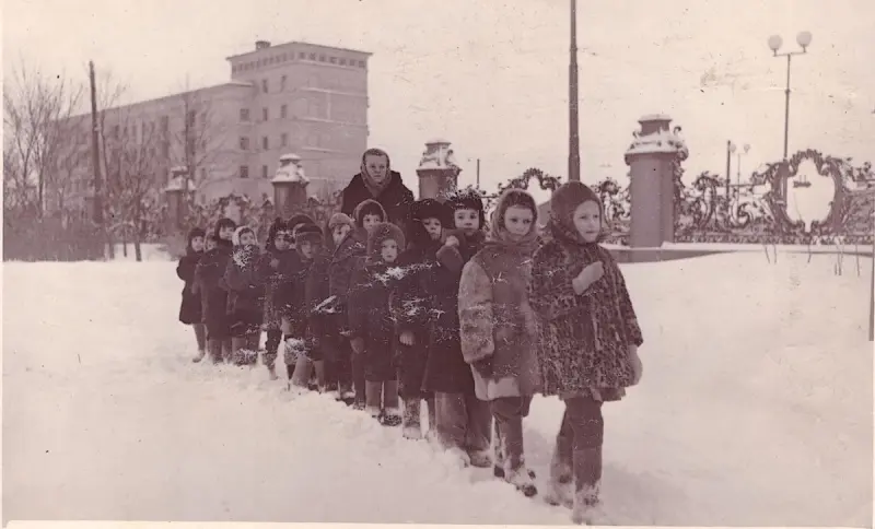 Детский сад в Ленинграде 1948