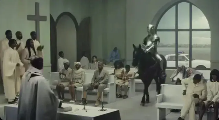 Двойник Майкла Джексона появился в новом клипе Канье Уэста