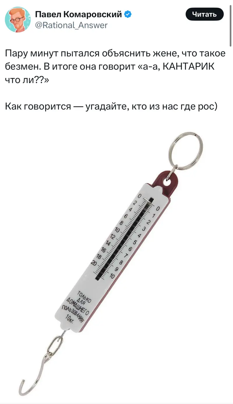 Лучшие шутки дня из заблокированного X (Twitter)