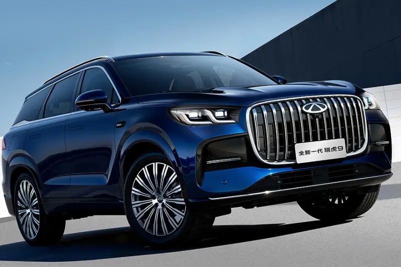 Chery показала обновленный кроссовер Tiggo 9 с новым лицом и салоном