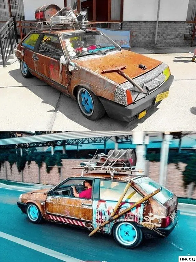 Дорожные курьёзы: подборка автомобильных приколов