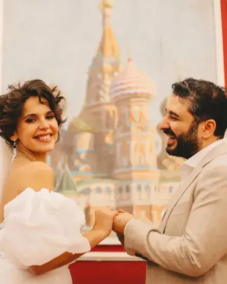 «Мы выбрали друг друга»: Лиза Моряк ответила хейтерам и показала архивные свадебные фото с Сариком Андреасяном