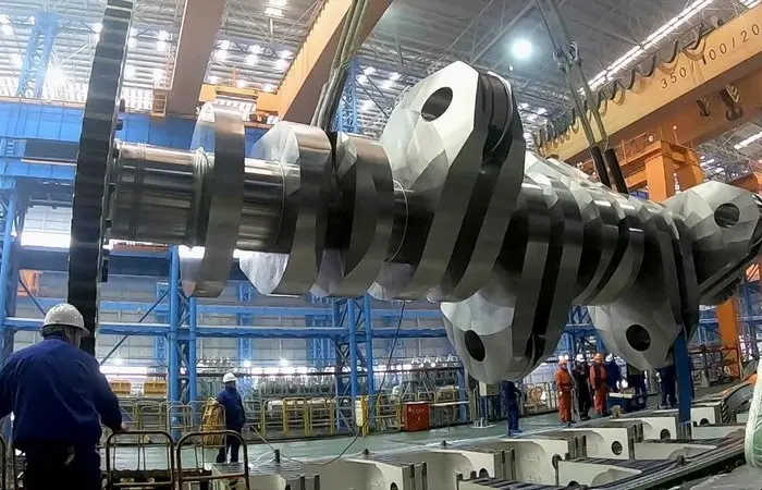 Исполинский дизель: как в Финляндии создают двигатели размером с дом