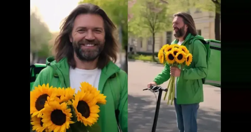 Дмитрий Маликов сменил имидж и стал курьером на самокате в новом клипе