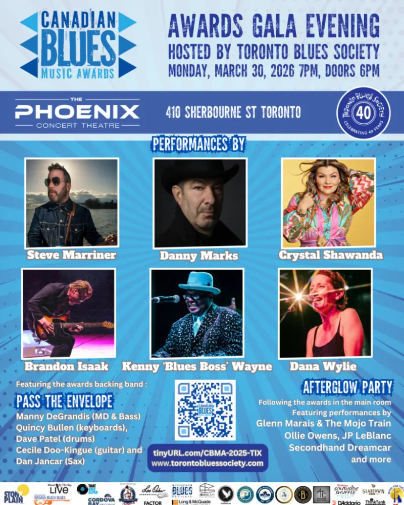 Блюз в Канаде получил свой голос: итоги первой национальной премии