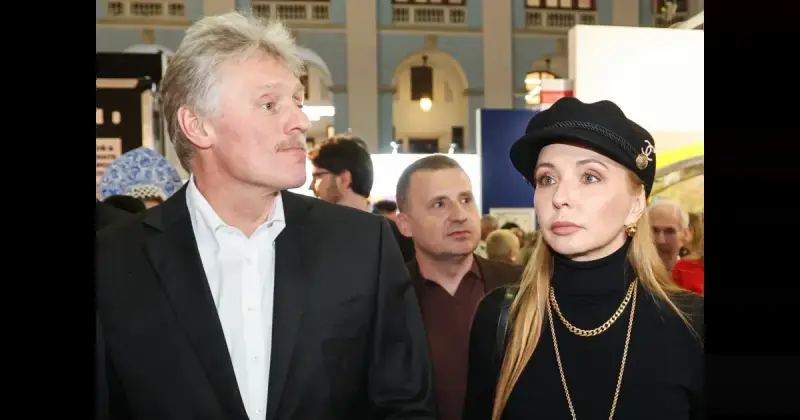 Песков и Навка на арт-ярмарке: редкий совместный выход в свет