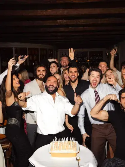 Звёздный визажист Сердар Камбаров отпраздновал 41-летие в кругу знаменитостей