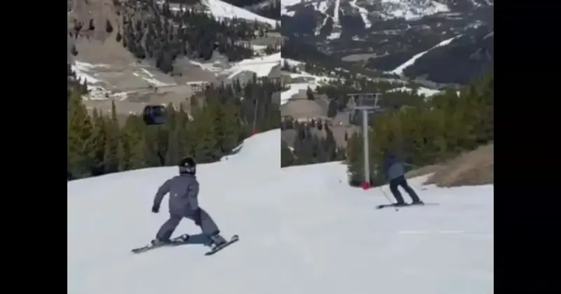 Семейный выезд: Меган Маркл показала, как Гарри учит Арчи кататься на лыжах