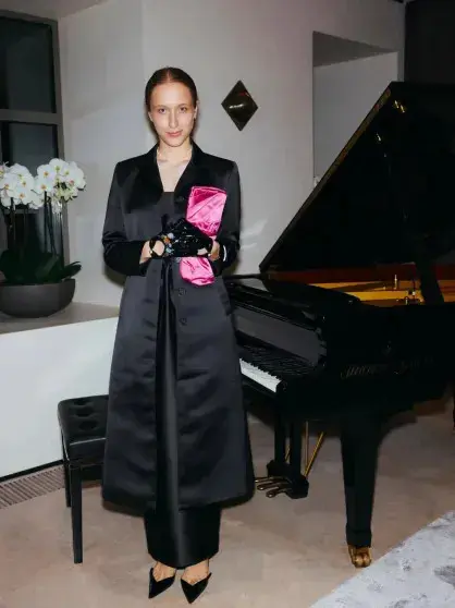 Звездный состав на салонном вечере Сати Спиваковой