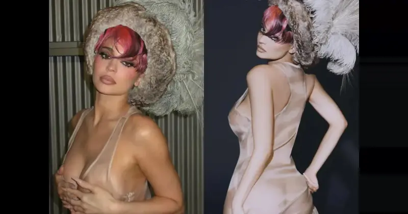 Кайли Дженнер в дерзких образах для обложки журнала Puss Puss