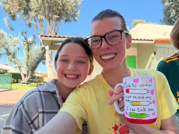 Милла Йовович посвятила трогательный пост средней дочери Дашиэл в её 11-й день рождения