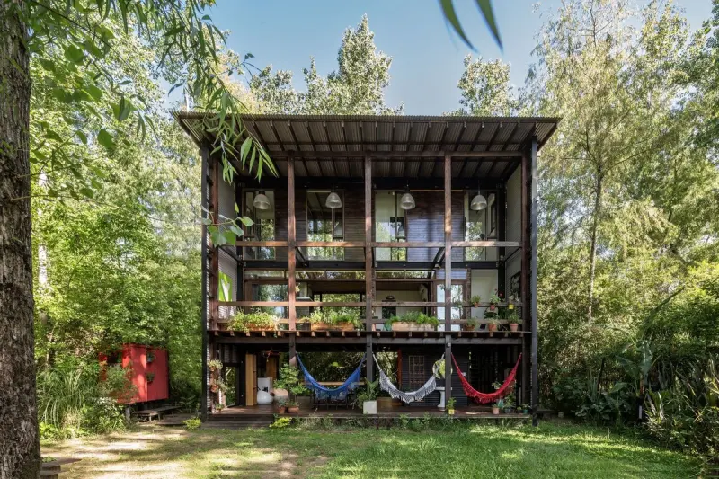 Дом Боу: Архитектурная загадка в сердце дельты Параны