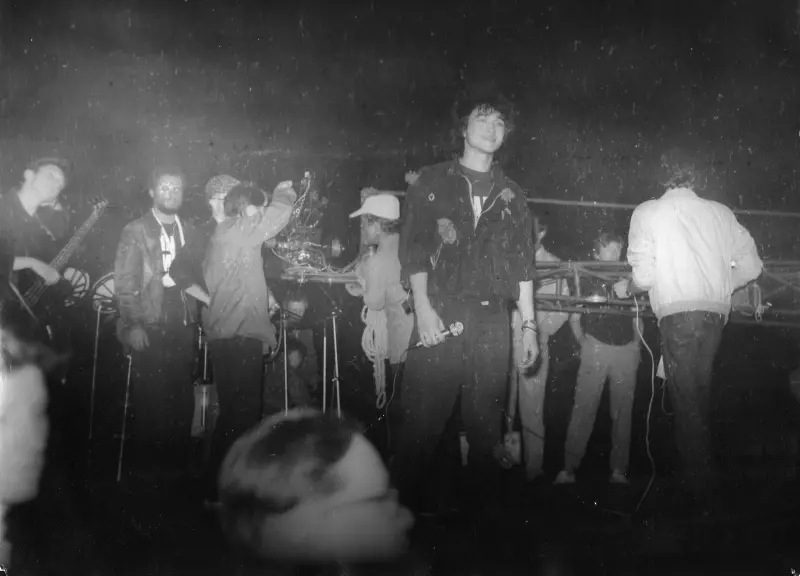 Сцена с Виктором Цоем в фильме