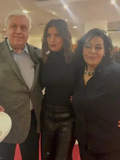 Аня Чиповская вышла в свет с отцом: редкие семейные фото