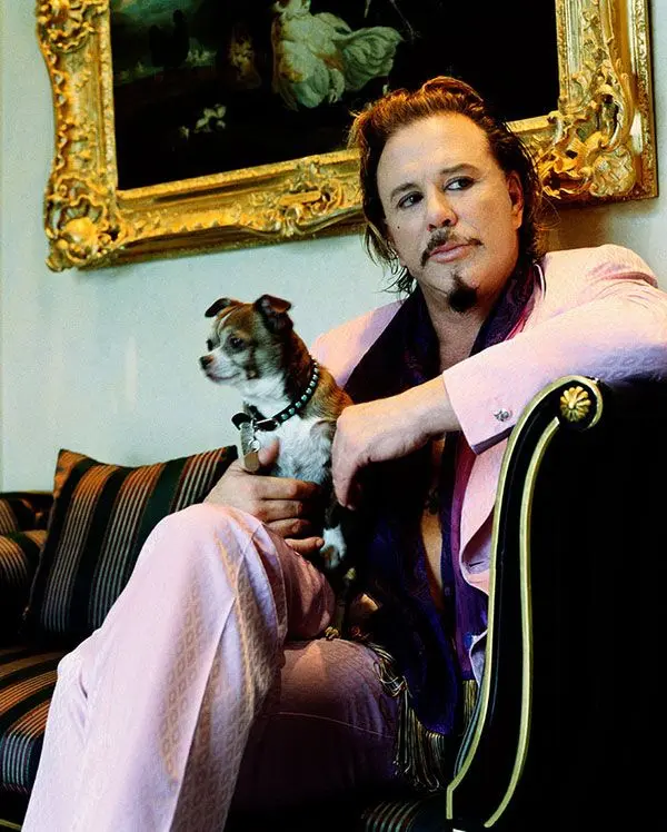 Портрет Микки Рурка