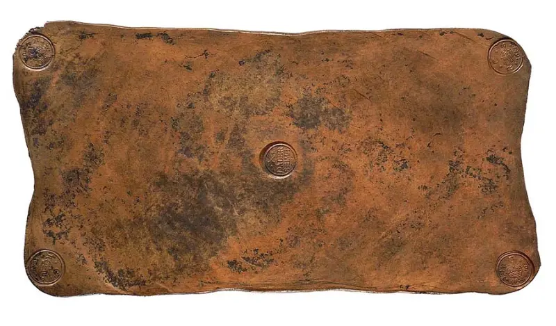 Шведская медная монета 10 далеров