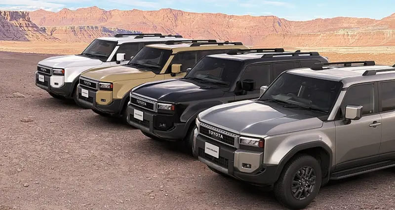 Японский Land Cruiser 250 получил ретро-оптику и новые системы: объявлена цена