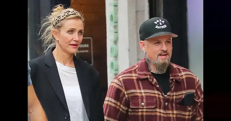 Кэмерон Диас и Бенджи Мэдден наслаждаются семейной прогулкой в Нью-Йорке