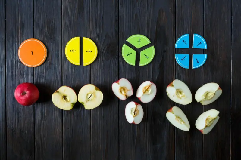 Как просто объяснить ребёнку деление с остатком: от яблок до больших чисел