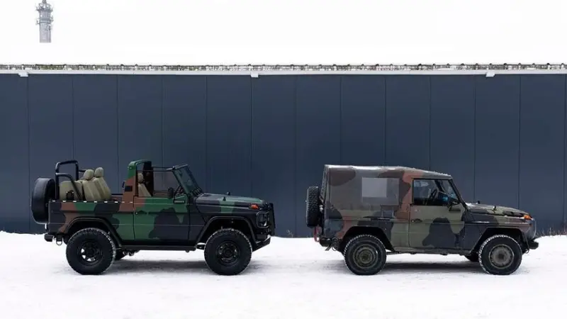 Интерьер тюнингованного G-Class
