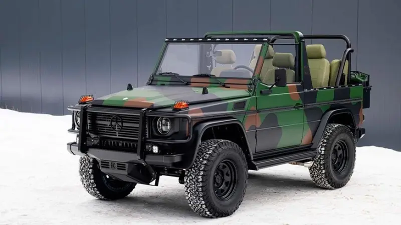 Внедорожник Camo Wolf сбоку