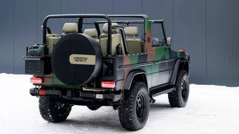 Передний бампер Camo Wolf