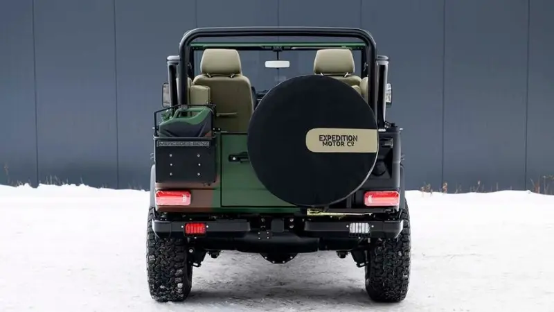 Задняя часть G-Class