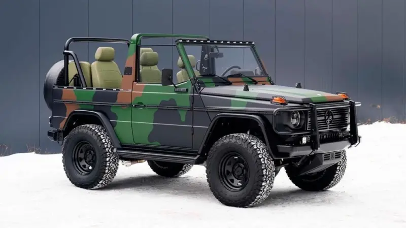 Серый волк в камуфляже: G-Class с 430-сильным мотором оценили в 240 000 долларов